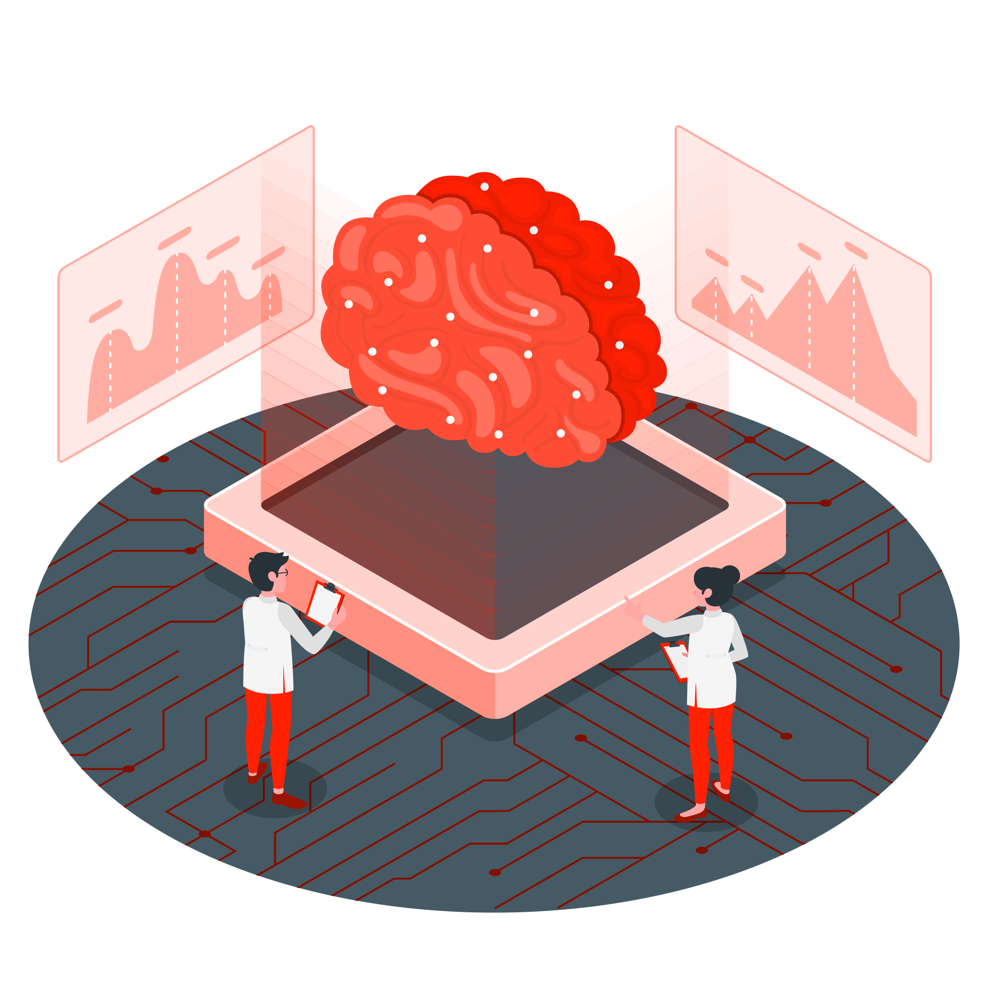 Social Engineering Illustration
